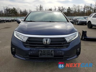 Piąte zdjęcie samochodu w środku: 2021 HONDA ODYSSEY LX VIN:5FNRL6H28MB038655 - miniatura