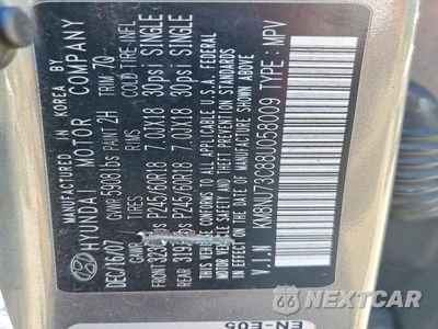 Zdjęcie 13 z 13 samochodu: 2008 HYUNDAI VERACRUZ GLS VIN:KM8NU73C88U058009 - miniatura