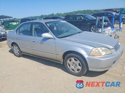 Czwarte zdjęcie samochodu z boku: 1998 HONDA CIVIC EX VIN:1HGEJ8647WL046770 - miniatura