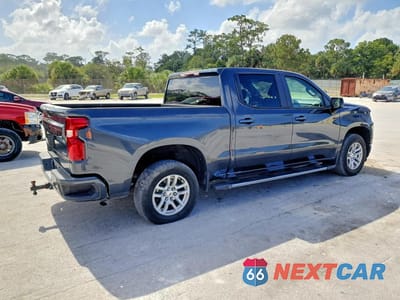 Trzecie zdjęcie samochodu z tyłu: 2020 CHEVROLET SILVERADO C1500 RST VIN:1GCPWDET8LZ345462 - miniatura