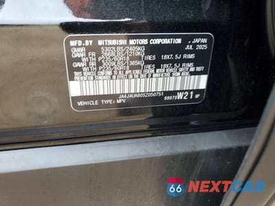 Zdjęcie 13 z 13 samochodu: 2025 MITSUBISHI OUTLANDER ES VIN:JA4J4UA80SZ050751 - miniatura