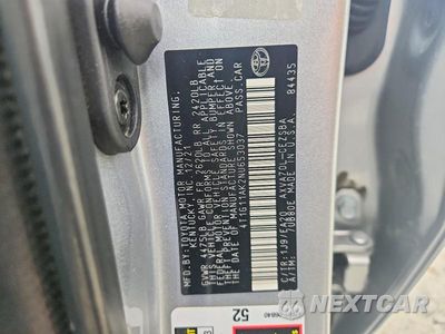 Zdjęcie 12 z 12 samochodu: 2022 TOYOTA CAMRY SE VIN:4T1G11AK2NU653037 - miniatura