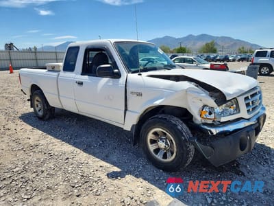Czwarte zdjęcie samochodu z boku: 2001 FORD RANGER SUPER CAB VIN:1FTYR14V81PB55571 - miniatura
