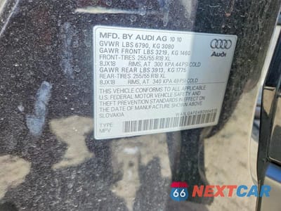 Zdjęcie 13 z 13 samochodu: 2011 AUDI Q7 PREMIUM PLUS VIN:WA1LGAFE4BD004513 - miniatura