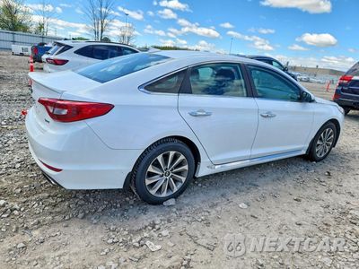 Trzecie zdjęcie samochodu z tyłu: 2015 HYUNDAI SONATA SPORT VIN:5NPE34AF3FH149683 - miniatura