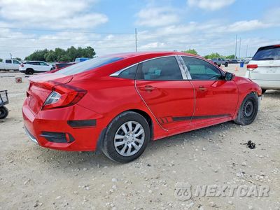 Trzecie zdjęcie samochodu z tyłu: 2020 HONDA CIVIC LX VIN:2HGFC2F63LH547080 - miniatura