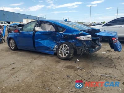 Drugie zdjęcie samochodu z przodu: 2020 FORD FUSION SE VIN:3FA6P0HD2LR187376 - miniatura