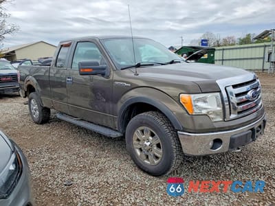 Czwarte zdjęcie samochodu z boku: 2009 FORD F150 SUPER CAB VIN:1FTRX14889KC35661 - miniatura