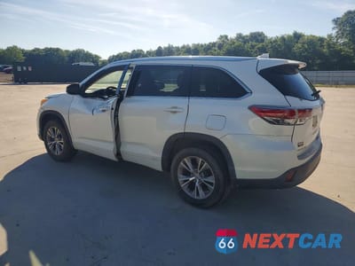 Drugie zdjęcie samochodu z przodu: 2014 TOYOTA HIGHLANDER XLE VIN:5TDKKRFH6ES022982 - miniatura