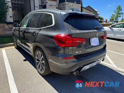 Trzecie zdjęcie samochodu z tyłu: 2019 BMW X3 XDRIVE30I VIN:5UXTR9C5XKLD92731 - miniatura