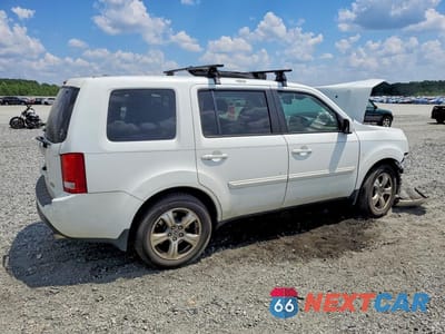 Trzecie zdjęcie samochodu z tyłu: 2013 HONDA PILOT EXL VIN:5FNYF4H5XDB031823 - miniatura