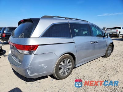 Trzecie zdjęcie samochodu z tyłu: 2016 HONDA ODYSSEY TOURING VIN:5FNRL5H94GB086780 - miniatura