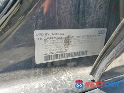 Zdjęcie 12 z 12 samochodu: 2015 AUDI A4 PREMIUM VIN:WAUDFAFL7FN021301 - miniatura