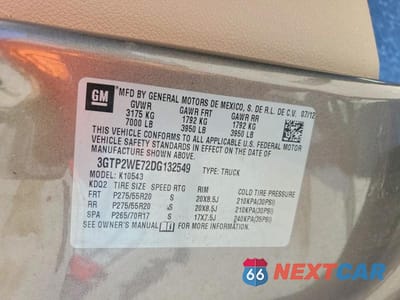 Zdjęcie 12 z 12 samochodu: 2013 GMC SIERRA K1500 SLT VIN:3GTP2WE72DG132549 - miniatura