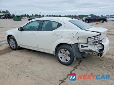 Drugie zdjęcie samochodu z przodu: 2010 DODGE AVENGER SXT VIN:1B3CC4FB4AN106526 - miniatura