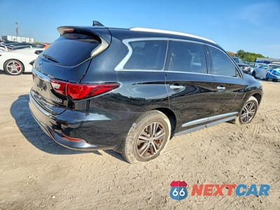 Trzecie zdjęcie samochodu z tyłu: 2017 INFINITI QX60 BASE VIN:5N1DL0MN4HC518486 - miniatura