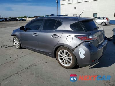 Drugie zdjęcie samochodu z przodu: 2013 LEXUS CT 200 VIN:JTHKD5BH8D2161783 - miniatura