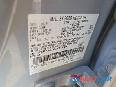 Zdjęcie 13 z 13 samochodu: 2025 FORD MUSTANG MACH-E GT VIN:3FMTK4SX4SMA19588 - miniatura