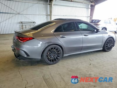 Trzecie zdjęcie samochodu z tyłu: 2021 MERCEDES-BENZ CLA AMG 35 4MATIC VIN:W1K5J5BB8MN152640 - miniatura