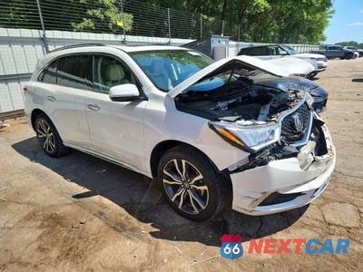 Czwarte zdjęcie samochodu z boku: 2020 ACURA MDX ADVANCE VIN:5J8YD3H81LL016683 - miniatura