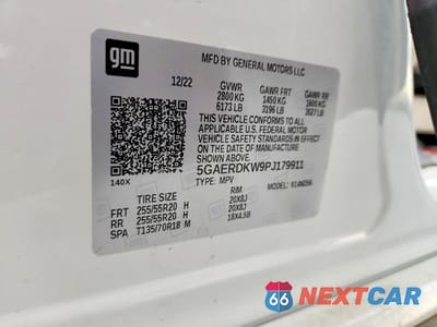 Zdjęcie 14 z 14 samochodu: 2023 BUICK ENCLAVE AVENIR VIN:5GAERDKW9PJ179911 - miniatura