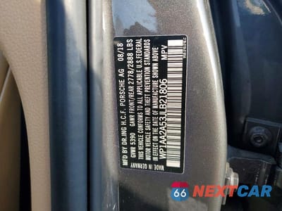 Zdjęcie 12 z 12 samochodu: 2018 PORSCHE MACAN VIN:WP1AA2A53JLB21806 - miniatura