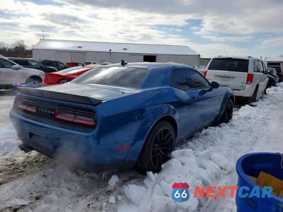 Trzecie zdjęcie samochodu z tyłu: 2021 DODGE CHALLENGER R VIN:2C3CDZFJ7MH603040 - miniatura
