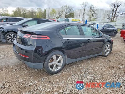 Trzecie zdjęcie samochodu z tyłu: 2012 CHEVROLET VOLT VIN:1G1RB6E47CU101638 - miniatura