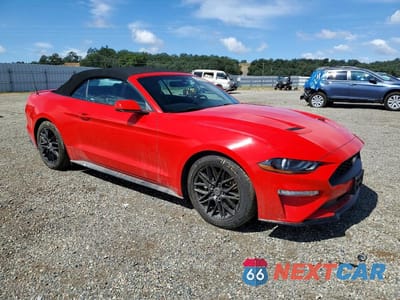 Czwarte zdjęcie samochodu z boku: 2018 FORD MUSTANG VIN:1FATP8UH6J5110133 - miniatura