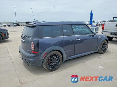 Trzecie zdjęcie samochodu z tyłu: 2014 MINI COOPER CLUBMAN JCW VIN:WMWMH9C57ET377501 - miniatura