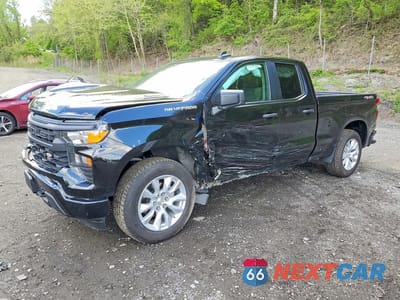 2024 CHEVROLET SILVERADO K1500 CUSTOM 1GCRDBEK4RZ379756 - główne zdjęcie licytacji z USA - miniatura