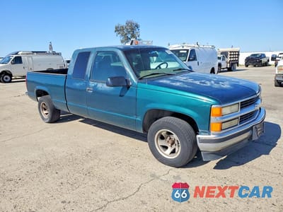 Czwarte zdjęcie samochodu z boku: 1997 CHEVROLET GMT-400 C1500 VIN:1GBEC19M6VE222470 - miniatura