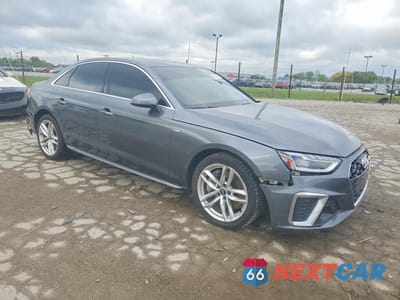 Czwarte zdjęcie samochodu z boku: 2020 AUDI A4 PREMIUM PLUS VIN:WAUENAF47LN004932 - miniatura