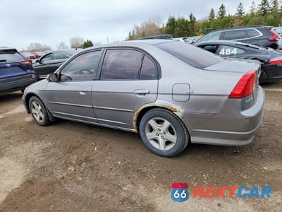 Drugie zdjęcie samochodu z przodu: 2004 HONDA CIVIC LX VIN:2HGES16644H922615 - miniatura