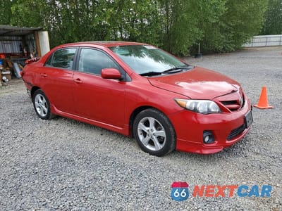 Czwarte zdjęcie samochodu z boku: 2011 TOYOTA COROLLA S VIN:2T1BU4EE8BC564688 - miniatura