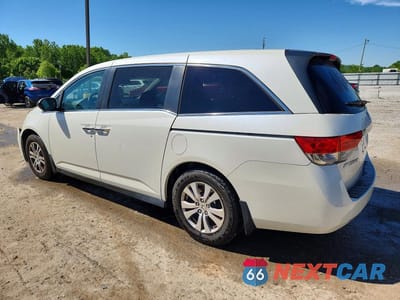 Drugie zdjęcie samochodu z przodu: 2016 HONDA ODYSSEY EXL VIN:5FNRL5H66GB137279 - miniatura