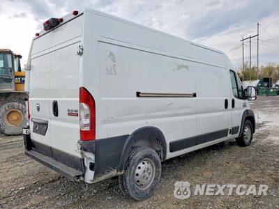 Trzecie zdjęcie samochodu z tyłu: 2022 RAM PROMASTER VIN:3C6LRVDG0NE128607 - miniatura