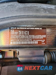 Zdjęcie 12 z 12 samochodu: 2016 BMW I3 REX VIN:WBY1Z4C52GV506076 - miniatura