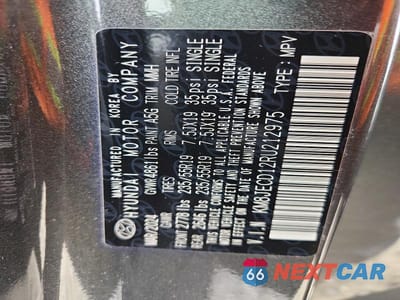 Zdjęcie 13 z 13 samochodu: 2024 HYUNDAI TUCSON LIMITED VIN:KM8JECD12RU212975 - miniatura