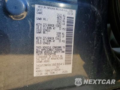 Zdjęcie 34 z 36 samochodu: 2014 NISSAN ROGUE SL VIN:5N1AT2MV5EC803045 - miniatura