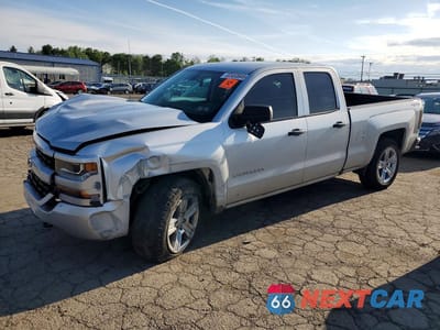 2017 CHEVROLET SILVERADO K1500 CUSTOM 1GCVKPECXHZ201360 - główne zdjęcie licytacji z USA - miniatura