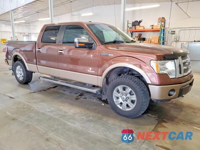 Czwarte zdjęcie samochodu z boku: 2012 FORD F150 SUPERCREW VIN:1FTFW1ET7CFB10031 - miniatura