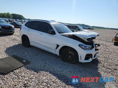 Czwarte zdjęcie samochodu z boku: 2021 BMW X3 XDRIVEM40I VIN:5UXTY9C02M9E06595 - miniatura