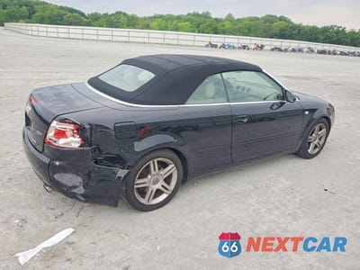 Trzecie zdjęcie samochodu z tyłu: 2007 AUDI A4 2.0T CABRIOLET VIN:WAUAF48H17K029698 - miniatura