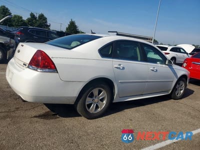 Trzecie zdjęcie samochodu z tyłu: 2012 CHEVROLET IMPALA LS VIN:2G1WA5E39C1133249 - miniatura