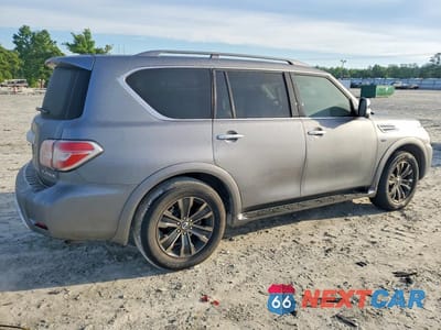 Trzecie zdjęcie samochodu z tyłu: 2017 NISSAN ARMADA PLATINUM VIN:JN8AY2ND7H9005485 - miniatura