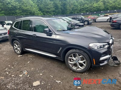 Czwarte zdjęcie samochodu z boku: 2020 BMW X3 XDRIVE30I VIN:5UXTY5C06LLT38471 - miniatura