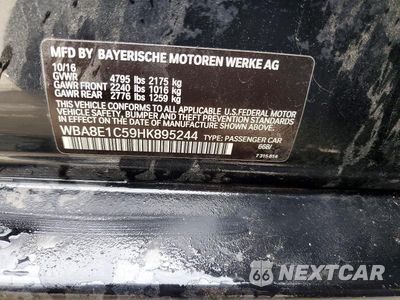 Zdjęcie 12 z 12 samochodu: 2017 BMW 330E VIN:WBA8E1C59HK895244 - miniatura