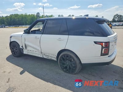 Drugie zdjęcie samochodu z przodu: 2018 LAND ROVER RANGE ROVER HSE VIN:SALGS2SV1JA387921 - miniatura
