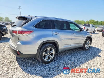Trzecie zdjęcie samochodu z tyłu: 2015 TOYOTA HIGHLANDER LIMITED VIN:5TDDKRFH5FS222973 - miniatura